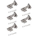 thumbnail image 3 of Cabinet Hinges, Reduce Noise 5Pcs Hydraulic Buffer Hinge  For Bookcases For Wardrobes  For Wine cabinets  Type A, 3 of 8