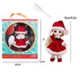 thumbnail image 2 of Muñecas De Vestir De Navidad De 6,3 Pulgadas Para Niñas, Simulación De Muñeca De Princesa, Juguete Para Jugar A Las Casitas, Juego De Juguetes De Simulación Eigraketly HA044884-03, 2 of 5