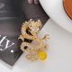 thumbnail image 5 of Broche de dragón dominante, broche de moda nacional para hombres y mujeres, elegante ramillete, elegante traje, abrigo, accesorios de moda, 5 of 6