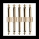thumbnail image 3 of 10Pcs 1/4 Pulgada 6.35 mm Efectos de Guitarra Conector de Pedal Acoplador Jack Interfaz Adaptador de Cable Accesorios de Placa de Pedal Eléctrico, 3 of 5