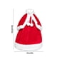 thumbnail image 3 of Funda para botella de vino navideña, tela roja, decorativa, para botellas de vino, champán y licor, reutilizable, accesorio festivo para fiestas, papel de regalo para Navidad, oficina, cumpleaños y, 3 of 6