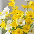 thumbnail image 4 of Artificial Flower Pick Chamomile: 5PCS Fake Branch Faux Plant Decor for Wedding, 4 of 10