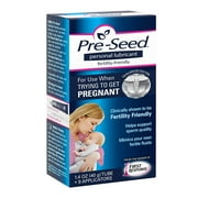 Pre-Seed Personal Lubricant, 40 Gram Tube with 9 Applicators (Pack of 2)