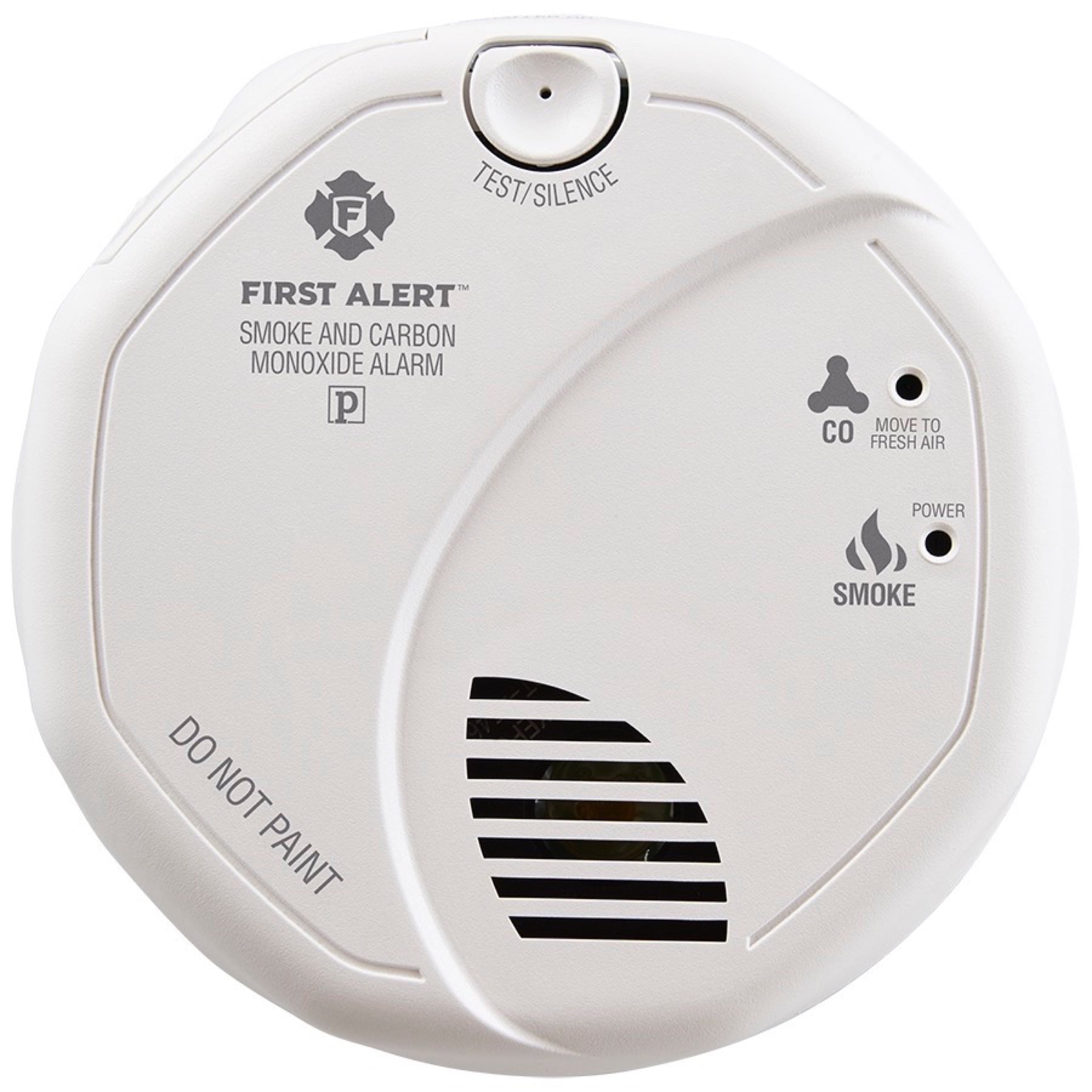 Battery Operated First Alert SCO5CN Combination Smoke and Carbon Monoxide Alarm 