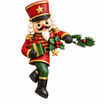 thumbnail image 2 of Christmas Peekaboo Door Frame Corner Decor Christmas Door Topper, 8 Styles Holiday Character Decoration for Doorway Window Wall Cabinet Christmas Home Decor, 2 of 8