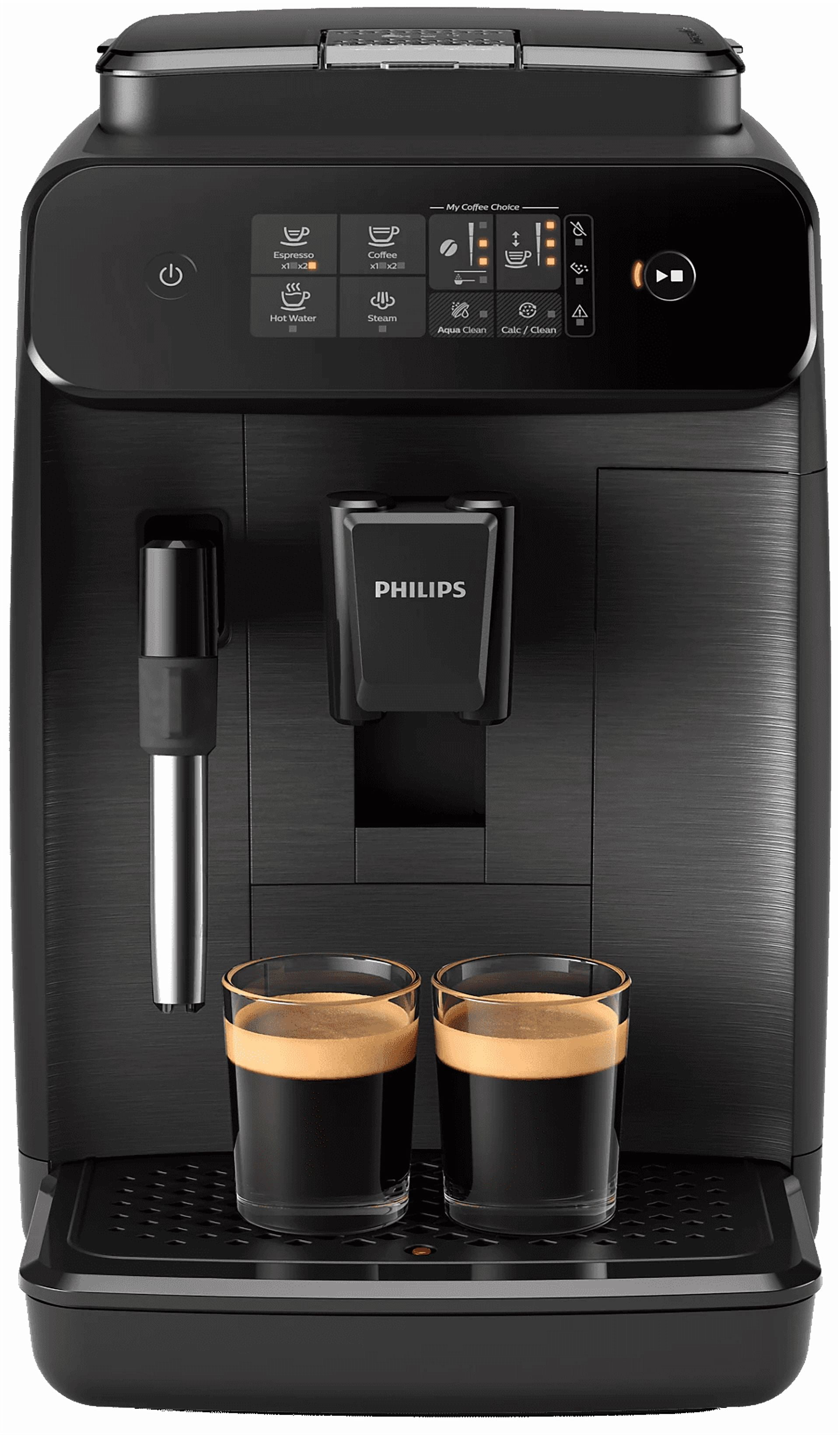 Restored Philips 800 Fully Automatic Espresso Machine, Black | 2 Recipes | EP0820/04 (Refurbished)