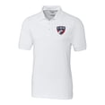 thumbnail image 2 of Men's-Cutter & Buck  White FC Dallas Big & Tall Advantage Eco Tri-Blend Pique Polo, 2 of 3
