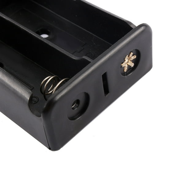 Plastic Battery Holder,Plastic Battery Holder Storage Wire Lead Battery Case Holder Batteries Clip Holder Next-Gen Design