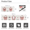 thumbnail image 3 of Yayeee Faucet Mat for Kitchen Sink 30" Diatomite Long Splash Guard Pad, Beige Christmas Santa, 3 of 7