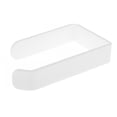 thumbnail image 2 of Naiovety Soporte de papel Acrílico Montado en la pared Baño Autoadhesivo Gancho Perchero Percha sin perforaciones Rollo de tejido moderno Accesorios Juegos de accesorios de baño Blanco Naiovety HA060705-03B, 2 of 6