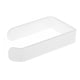 thumbnail image 1 of Ounissouiy Soporte de papel Acrílico Baño Cocina Toallero autoadhesivo Colgador sin perforaciones con pegatinas Estante de baño moderno Juegos de accesorios de baño Blanco Ounissouiy HA060705-03B, 1 of 6