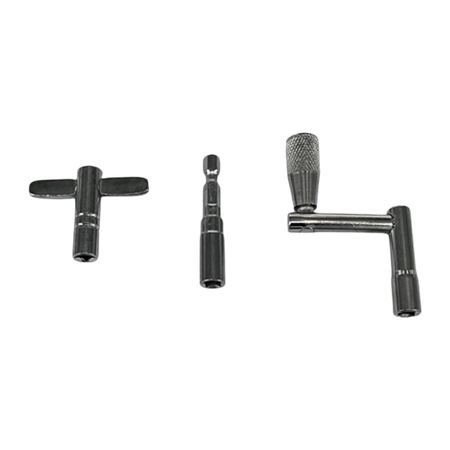 Casías de batería Accesorio de batería, T Forma T de forma T y bit para baterista Roleador de tambor ligero Tuner Tambre Tool Tool Tough