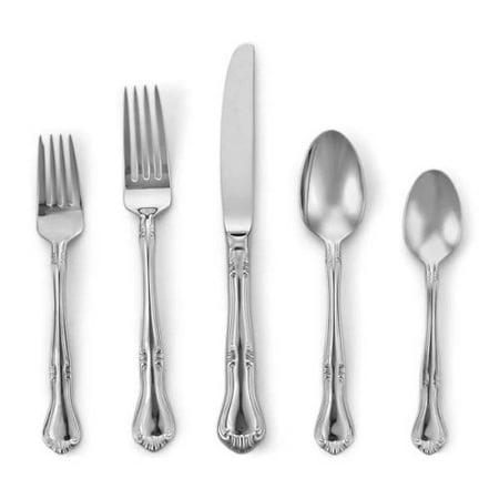 Gorham Sterling Silver Flatware - Gorham Valcourt Stainless Flatware 5 Piece Place Setting
