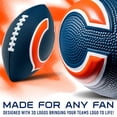 thumbnail image 2 of Franklin Sports NFL Chicago Bears Football - Kids Foam Football - Soft Football - Mini Size - Perfect for Gameday - 8.5" 3D logos!, 2 of 7