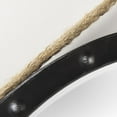 thumbnail image 4 of Mercana Pendula 27" Round Metal Frame Mirror in Black, 4 of 7