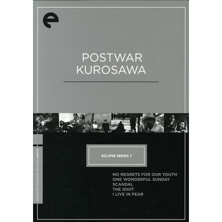 Postwar Kurosawa (Criterion Collection - Eclipse Series 7) (Best Of Akira Kurosawa)
