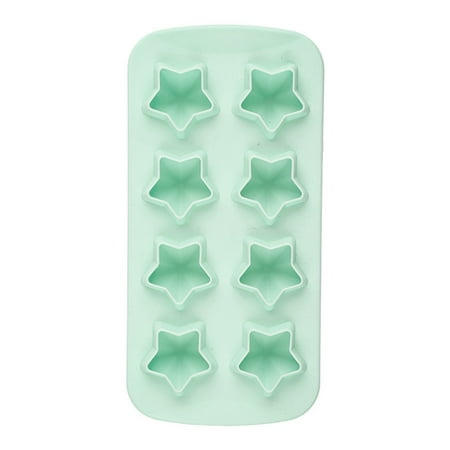 

RnemiTe-amo Deals！Ice Cube Tray DIY Bakeware Silicone Star Shaped Cool Ice Tray Chocolate Mold Maker Tools