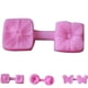 thumbnail image 5 of Moldes de fondant Plantilla de decoración de pasteles Pasta de azúcar Molde de pastel de cereza 3D Moldes de silicona Herramientas para hornear seitruly  JJ16611-02×5, 5 of 6
