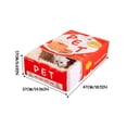 thumbnail image 4 of Snack Cat Litter Pet Cat And Dog Bed Rectangular Fully Enclosed Cookie Universal Pet Litter Cat Shelters for outside Winter Pet Swings And Perches Cedar Bat Boxes for outside Bat Modern Pet Feeder for, 4 of 4