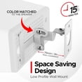 thumbnail image 4 of Par de soportes de pared Sound Bass Play 3 con inclinación ajustable y giratoria, 4 of 9
