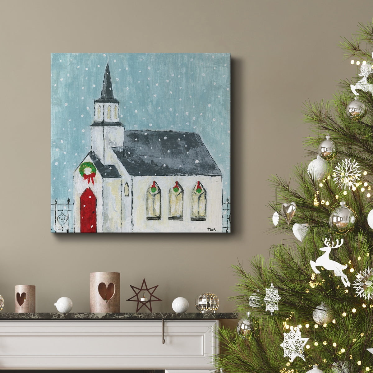 Oh Holy Night - Premium Gallery Wrapped Canvas - Ready to Hang