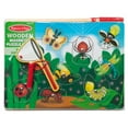 Melissa & Doug Wooden Puzzle Game Set Fishing and Bug