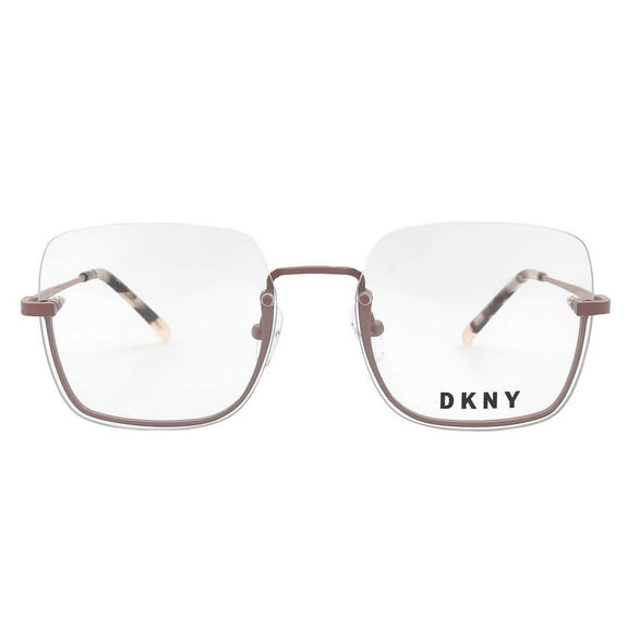 DKNY-DK1001 608 Square Eyeglasses Mauve