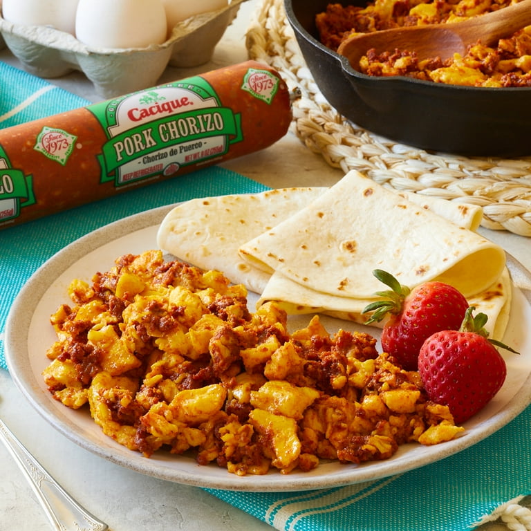 Cacique Pork Chorizo, 9 oz (Refrigerated)