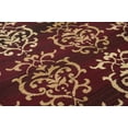 thumbnail image 4 of United Weavers Dallas Area Rug 851-10734 Countess Burgundy Stripes Vines 2' 3" x 7' 2" Rectangle, 4 of 4