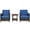 Blue, variant on Spaco Patio Furniture 3 Pieces Conversation Sets Outdoor Wicker Rattan Chairs Garden Backyard Balcony Porch Poolside loveseat with Washable Cushion and Acacia Wood Tabletop-Turquoise