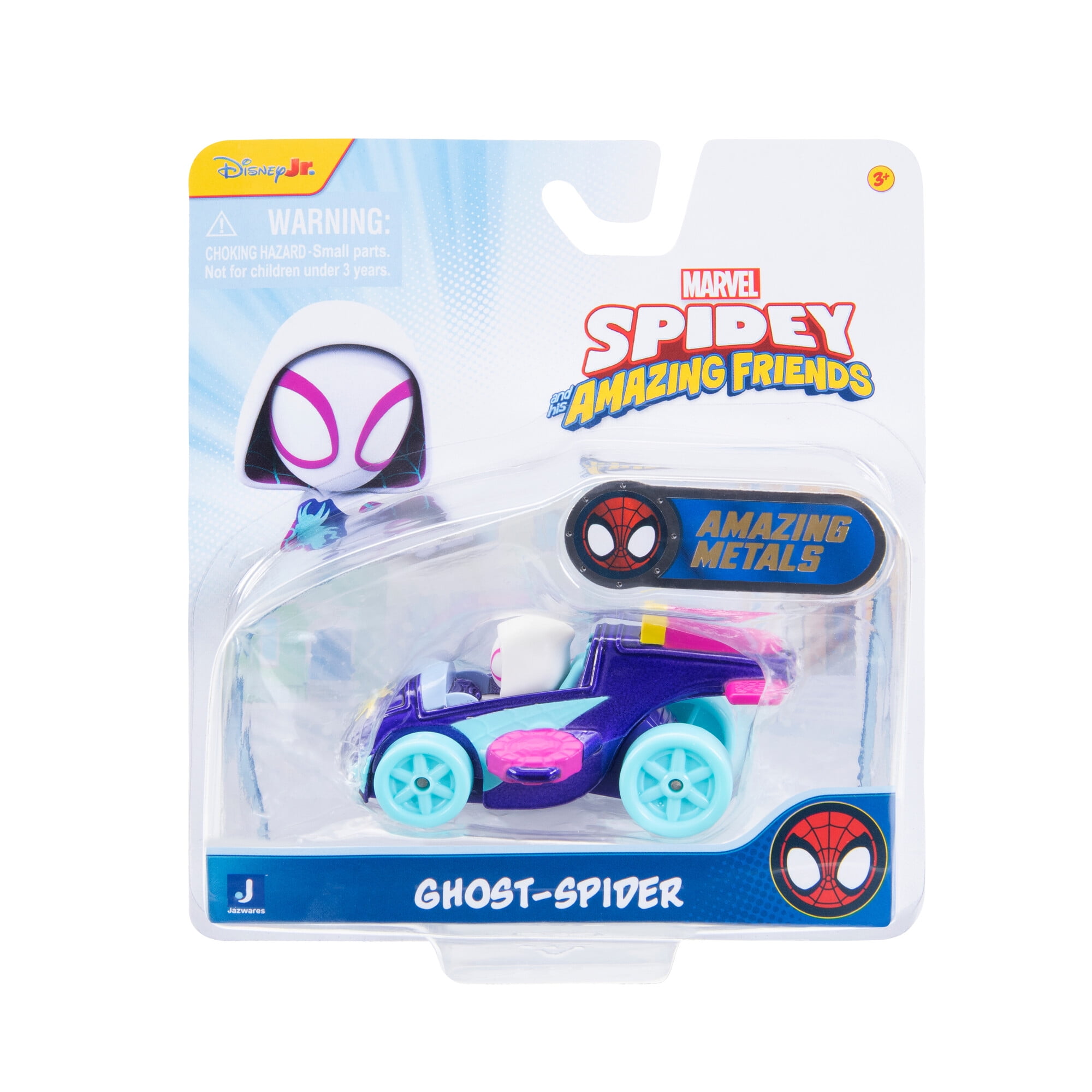 Spidey and His Amazing Friends - Amazing Metals Vehicles: Ghost-Spider