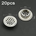 thumbnail image 5 of Rejilla de ventilación de acero inoxidable sin olores para mantener el ambiente, rejilla de ventilación duradera con orificios de malla para facilitar la circulación del viento en espacios de usos, 5 of 5