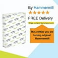 thumbnail image 3 of Hammermill Paper, Color Copy Digital Cover, 100lb, 18 x 12, 100 Bright, 750 Sheets / 3 Pack Case, (133201C), Made In The USA, 3 of 3