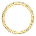 thumbnail image 2 of Unique Moments 1 ct Lab Grown Diamond Eternity Band in 10K Yellow Gold, 2 of 5