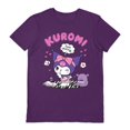 thumbnail image 1 of Sanrio  Adult Just Chillin Kuromi T-Shirt, 1 of 2