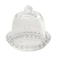 thumbnail image 3 of Présentoir à Gâteau Rond en Verre Plateau d'Exposition de Gâteau Transparent pour Fête d'Anniversaire Restaurant S, 3 of 7