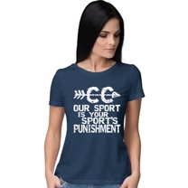 Go All Out Our Sport Is Your Sport's Punishment Cross Country T-Shirt Mens/Women/Youth