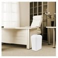 thumbnail image 4 of 3-Pack 4.5 Gallon Plastic Trash Can with Swing Top, Swing Lid Kitchen Garbage Can, White, 4 of 8
