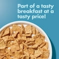 thumbnail image 5 of (2 pack) Malt-O-Meal Cinnamon Toasters Breakfast Cereal, Cinnamon Cereal Squares, Crunchy 33 oz Bag, 5 of 13