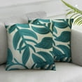 thumbnail image 2 of Wuche  Set of 2, Tropical Leaf Palm Pattern Throw Pillow Covers Comfy Decorative Pillows Covers Cushion Case for Couch Sofa Bedroom Car, Pillow Case ONLY, 2 of 6