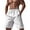 White, variant on Gibobby Men's Hawaiian Beach Shorts Swim Trunks Board Shorts Lightweight Casual Swimsuit Swimwear with Pocket No Liner[Black,S]