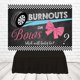 thumbnail image 2 of Fondo de 7 x 5 pies con detalles desgastados o lazos para revelar el género de un niño o niña, rosa o azul, para baby shower, decoración de pancarta para fiesta, fondo para fotografía, fotomatón, 2 of 5