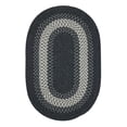 thumbnail image 1 of Colonial Mills Rug NG49R096X132 8 x 11 ft. North Ridge Braided Rug  Charcoal, 1 of 1