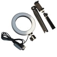 thumbnail image 2 of 6 Pulgadas Regulable Selfie LED de lámpara De Con Soporte Para Teléfono Clip, Cámara De Teléfono Móvil Foto De Lámpara De Relleno De Vi Vi Hugo anillo de luz led de estudio regulable, 2 of 10