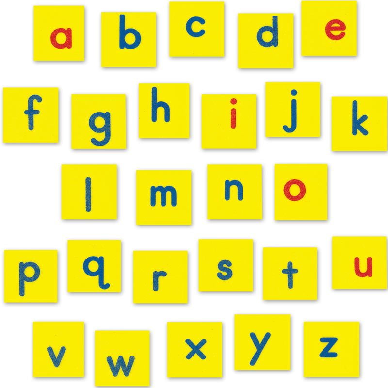 EZread? Magnetic Foam Lowercase Letter Tiles