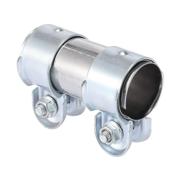 Unique Bargains 1Set Car Exhaust Pipe Sleeve Connector Clamp Coupler 35 x 95 mm Replacement Universal