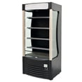 thumbnail image 4 of 36 in. Open Air Cooler Display Merchandiser Refrigerator 15 Cu.Ft. LED Lighting, Beverage Food Display, NSF Certified, 4 of 14
