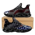 thumbnail image 1 of Zapatillas deportivas con bandera de EE. UU. para hombre y mujer, zapatillas deportivas informales con amortiguación de aire, zapatillas ligeras y transpirables de diseñador., 1 of 6