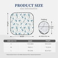 thumbnail image 6 of Goofa Scarf Bear Pattern 2 Piece Car Windshield Sun Shade Foldable | Front Windshield Shade for Sun, Heat and UV Rays | Sunshade for Car Front Window-, 6 of 7