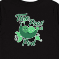 thumbnail image 4 of Inktastic Two Peas In A Pod with Faces Boys or Girls Long Sleeve Toddler T-Shirt, 4 of 5